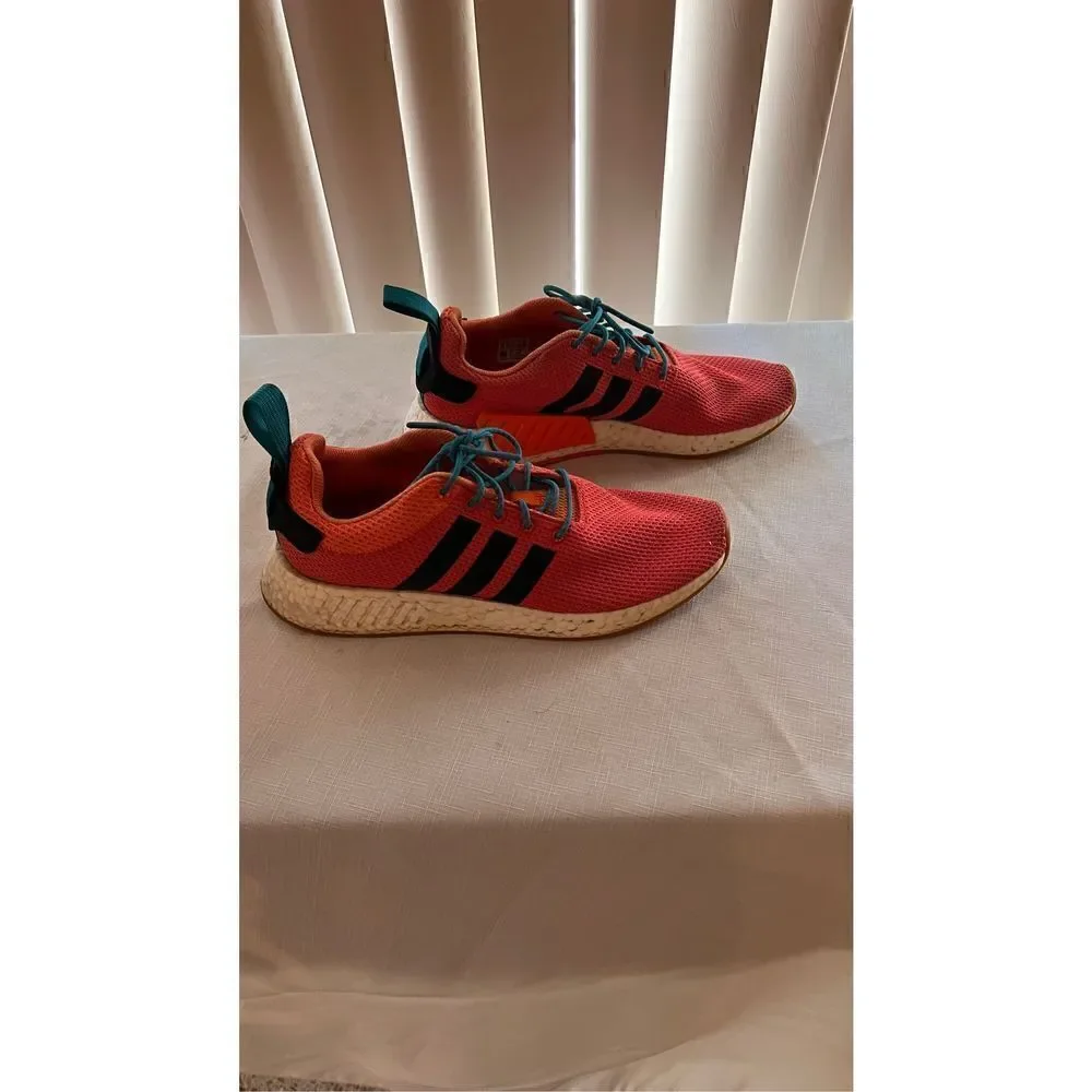 Adidas Men's NMD R2 Summer Spice 2018 Athletic Running Sneaker Orange Size 11